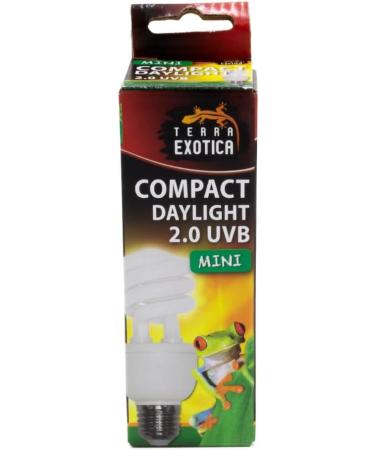 Terra Exotica Compact Mini UVB 13 Watt Full Spectrum Daylight Lamp - Choose 2.0 5.0 or 10.0 UVB for Terrariums - Buy Online on GoSupps.com