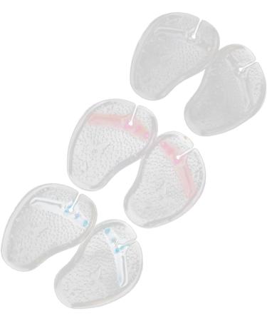 FRCOLOR 6 Pairs Forefoot Pads Arch Support Insoles & Cushion Inserts for Flip-Flops & High Heels | Metatarsal Foot Pads for Non-Slip Comfort - Buy Online on GoSupps.com