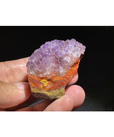 Natural Crystal Rough Red Battle Blood Agate Rough China Agate Crystal Achat Geode Specimen 91g RD33 - Buy Online on GoSupps.com