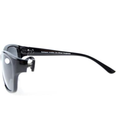 Eyekepper Bifocal Sun Readers - Fashion Sunglasses with +3.00 Bifocal Lenses | Stylish Black Frame for Comfortable Vision - Buy Online on GoSupps.com