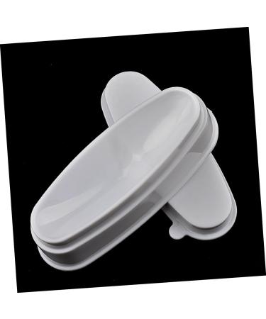 Healeved Bo te Poudre De Dipping Pour Outil De Manucure Accessoire De Nail Art Pour Usage Professionnel Domicile Blanc moyen blanc - Buy Online on GoSupps.com