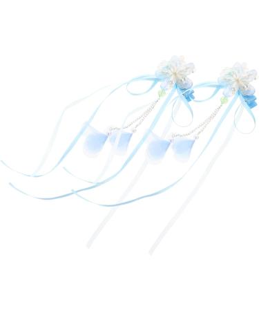 Beaupretty 5 Pairs tassel flower hair clip hair accessories for kids flower headpiece kids hair accessories flower hair accessories blue hair accessories hair clips big flower hairpin child - Buy Online on GoSupps.com