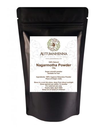 100% Natural Nagarmotha Powder for Deep Hair Conditioning