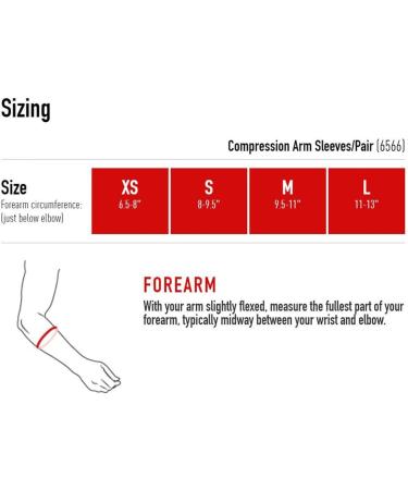 Buy McDavid Compression Arm Sleeve - Single Black XS | International Shipping - Buy Online on GoSupps.com
