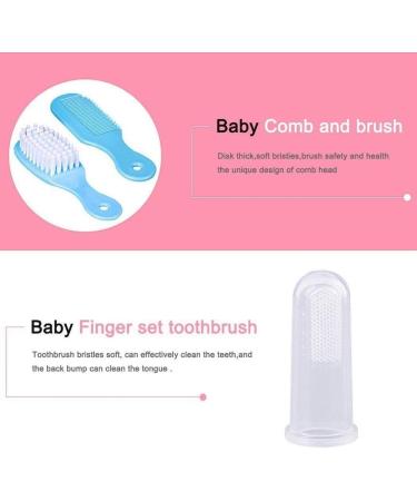 TEEROVA Baby Grooming Kit 10pcs - Newborn Nursery Health Care Set (Pink) - Buy Online on GoSupps.com