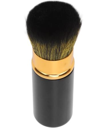 Verdant Touch Retractable Blush Brush Retractable Makeup Brush Portable Soft Hair Loose Powder Brush for Makeup Artist Black - Buy Online on GoSupps.com