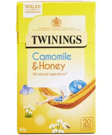 Herbal Tea Selection Box - 100 Tea Bags, 5 Flavors - Lemon & Ginger, Strawberry & Raspberry, Fennel, Pure Chamomile, Chamomile & Honey - Gift Box Fruit Tea Collection - Buy Online on GoSupps.com