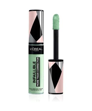L'Or al Paris Infaillible More Than Corrector 01 Green corrects & neutralizes redness pimples & sunburn 1 piece