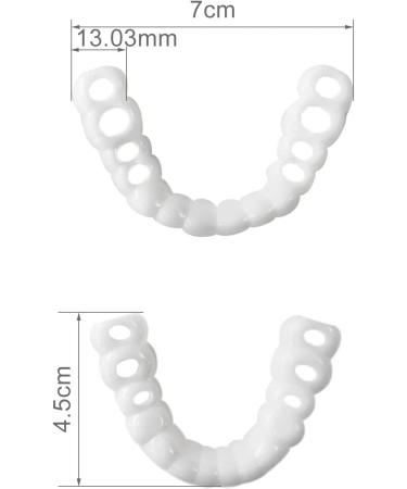 Buy 2 Pcs Cosmetic Veneers - Instant Artificial Teeth for Men & Women | Confidence-Boosting Smile Solutions - Buy Online on GoSupps.com