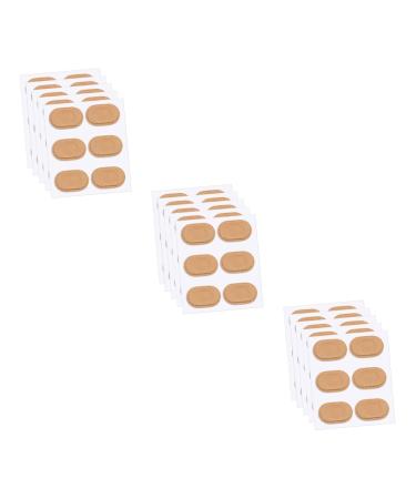 CLISPEED 15 Sheets Anti-wear Corn Stickers Foam Corn Pads Toe Corn Cushions Corn Bandages for Toes Abrasion Proof Callus Cushion Thick Corn Pads for Feet Breathable Cotton