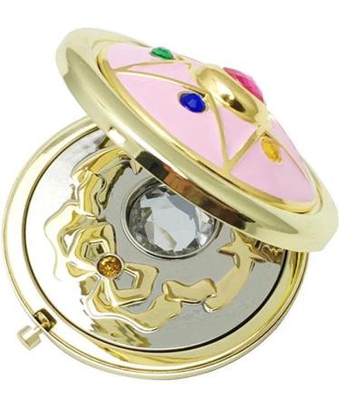 Shiker Anime Star Crystal Compact Mirror - Double Sided, Portable & Foldable for Travel - Ideal for Cosplay Props - Buy Online on GoSupps.com