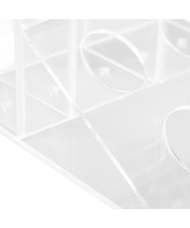Acrylic Shaving Organizer | Professional Bathroom Shaving Holder | International Shipping Available - Buy Online on GoSupps.com
