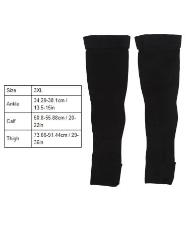 Knihohe Compression Stockings - Knee-High Varicose Vein Support Socks (23-32 mmHg) for Improved Blood Circulation - Buy Online on GoSupps.com