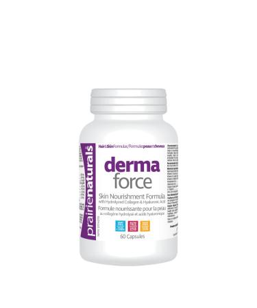 Prairie Naturals Derma-Force Skin Nourishment Formula Capsules 60 Count