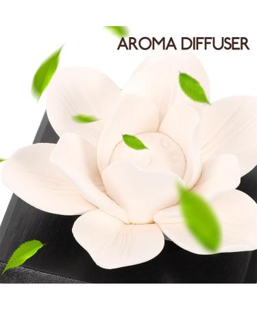 Healvian 2-in-1 Aroma Diffuser - Ceramic Essential Oil Diffuser for Home & Office Decoration | Passive Diffusion for Fragrance Oils & Rituals - Buy Online on GoSupps.com