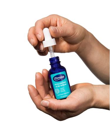 Dermisa Hyaluronic Acid Face Serum | 1% Pure Hyaluronic Acid Vitamin B5 & Beta-Glucan | Intense Moisturizer for All Skin Types | Paraben & Fragrance-Free - Buy Online on GoSupps.com