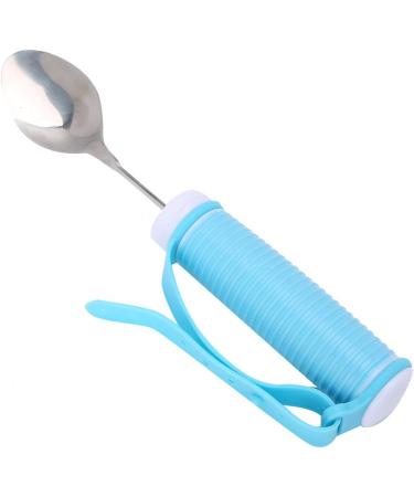 Wear-Resisting with Elastic Strap Dining Eating Aids Utensil Elderly Auxiliary Tableware for The Elderly Disabled Eating Aids Flexible Rotating - Buy Online on GoSupps.com