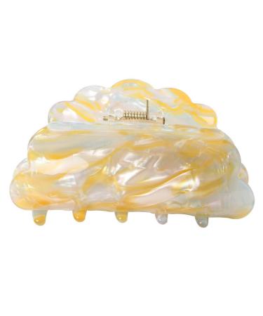 3-Pack Colorful Acrylic Hair Claw Clips for Women - Medium Hair Crab Clamp (Color A) - Buy Online on GoSupps.com