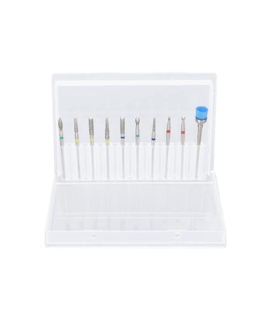 SONEW 10PCS / SET Nagelbrer grinding head polishing manicure tools for DIY nail art at home finger-off skin remover for nail studio