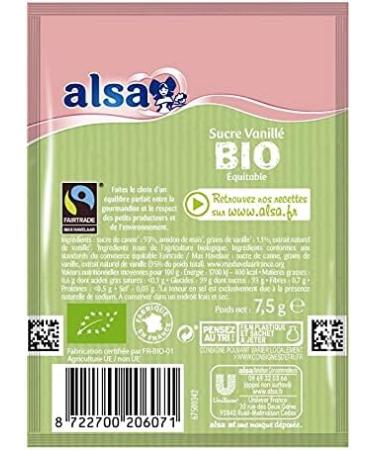 Alsa Fair Trade Vanilla Sugar 45 g Pack of 3 - Buy Online on GoSupps.com