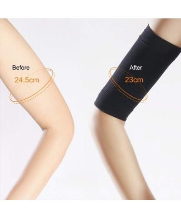 1 Pair Upper Arm Shaper Wrap Arm Slimming Shaper Wrap Strong Adhesion Pre Workout for Women (Black) - Buy Online on GoSupps.com