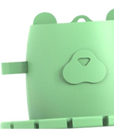 Duiaynke Green Toothbrush Holder with Hook Stand | Organized Storage for Toothbrushes Toothpaste Razors and Towels | Perfect for Bathroom Solutions - Buy Online on GoSupps.com