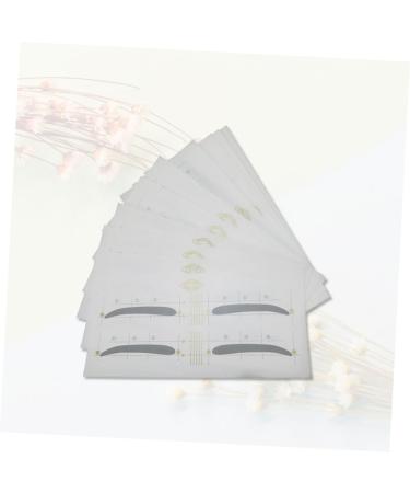  Beatifufu 12 Pieces 48 Eyebrow Grooming Stencils Eyebrow Stencils Beginner Eyebrow Sticker DIY Eyebrow Card Eyebrow Pencil Eyebrow Trimmer - Buy Online on GoSupps.com