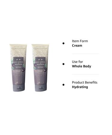 Bath and Body Works Aromatherapy Gift Set - Black Currant & Cedarwood Body Cream Duo - Buy Online on GoSupps.com