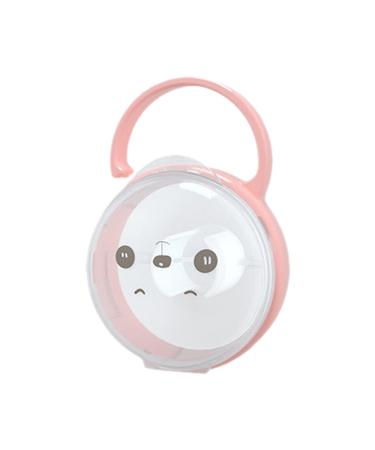 Injuv pacifier cover pacifier holder - clear nipple holder tank boxes - transparent storage box for pacifier baby nipple cover universal accessories for the trip
