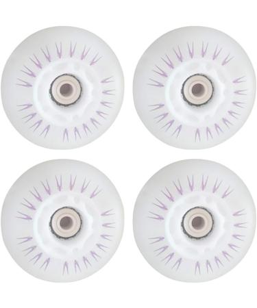 4 Pack 72mm Light Up Inline Skate Wheels - Luminous LED Flashing Roller Blade Replacement Wheels - Buy Online on GoSupps.com