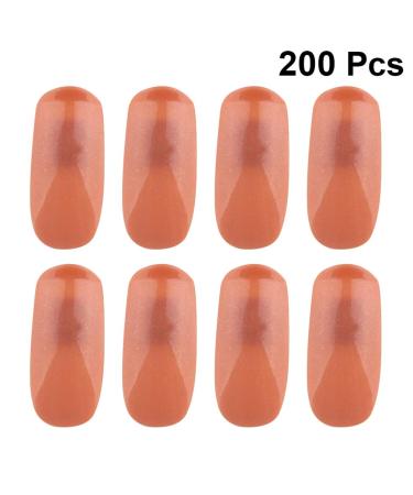 Beaupretty 200 Pieces False Nails - Nail Art Training Hand Tips & Refills for Perfect Nail Designs - Buy Online on GoSupps.com