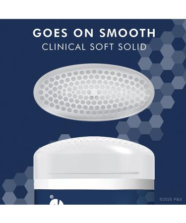 Gillette Antiperspirant Deodorant for Men - Clinical Soft Solid, Ultimate Fresh, 72 Hr Protection, 3 Pack (1.7 oz Each) - Buy Online on GoSupps.com