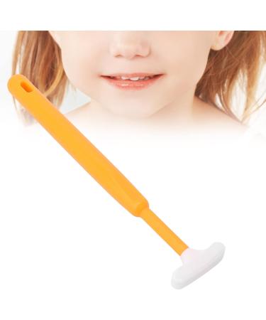 Baby Tongue Brush - Soft Infant Tongue Scraper & Cleaner for Newborn Oral Care | Relieve Bad Breath | 14x2.9cm - Buy Online on GoSupps.com