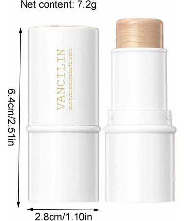 Contouring Stick Cream Contouring Face Makeup Contour Makeup Highlighter Stick for Women Girls - Buy Online on GoSupps.com