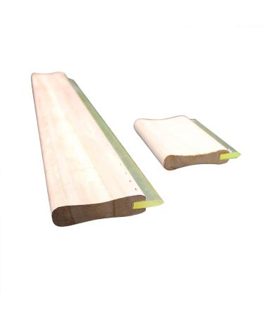 INTBUYING Screen Printing Squeegee - 6.3 Wooden Handle with Rubber Blade - Buy Online on GoSupps.com