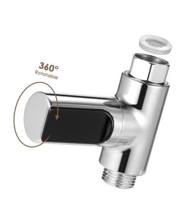 Digital Shower Thermometer 5 85 C | 360 Rotating LED Water Meter for Elderly & Children - Accurate Temperature Monitoring - Buy Online on GoSupps.com