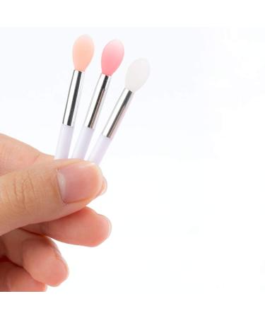 12 Pcs Silicone Lip Brushes - Lipstick & Lip Gloss Applicator | 2 Inch Makeup Beauty Tool for Flawless Application - Buy Online on GoSupps.com
