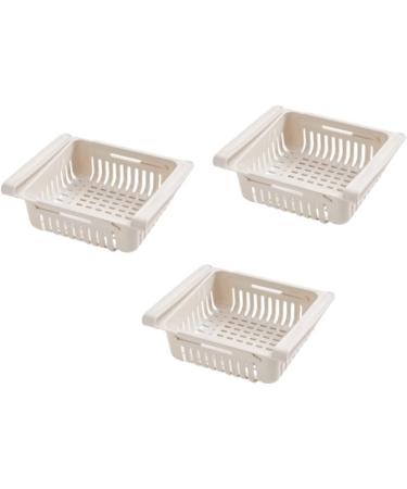 Zerodeko 6 Pcs Hanging Container Basket Fridge Tidy Boxes Food Drain Storage Crisper Drainage Tank Fruit - Buy Online on GoSupps.com