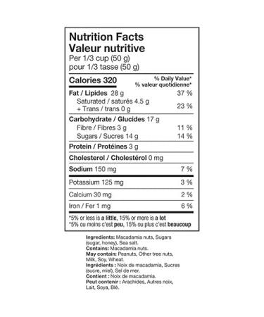 Kirkland Signature Honey Roasted Macadamia Nuts 24oz - Delicious Snack (Pack of 1) - Buy Online on GoSupps.com