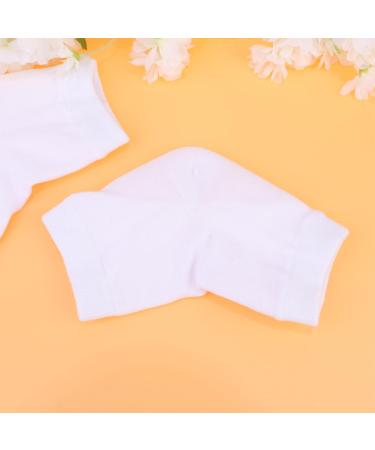 6 Pairs Heel Socks Dry feet Socks feet Repair Socks feet Cracked Socks Heel Protector Socks Gel Foot Socks Heel Moisturizing Socks Gel Socks Sleeve Men and Women Anti-Crack White - Buy Online on GoSupps.com