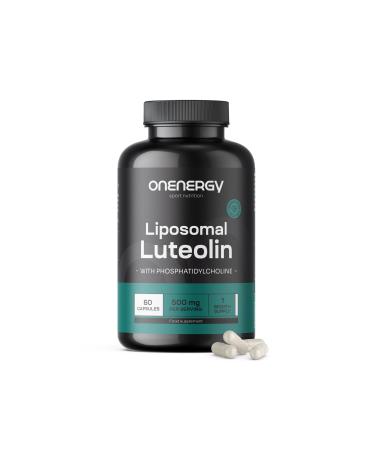 Be Healthy Group doo Liposomal Luteolin 500 mg 60 Vegetable Capsules Natural Flavonoid Excellent Absorption and Effectiveness With Added Phosphatidylcholine Daily Support