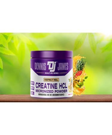 DENNIS JAMES Creatine HCL - Micronized Powder 150 Servings 300g | Fruit Punch Flavor | Premium International Shipping - Buy Online on GoSupps.com