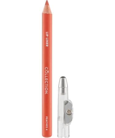 Collection Cosmetics Long-Lasting Lip Liner Pencil + Sharpener - Peaches - Buy Online on GoSupps.com