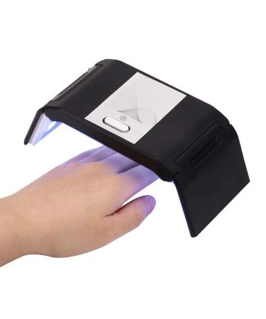 12 LED Nail Polish Dryer - Black Gel Curing Light for Home & Salon Nail Art - Buy Online on GoSupps.com