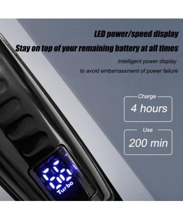 Pro Hair Clipper Professional Gradient Oil Head Engraving Hair Clipper Metal Cover Luxury Texture Body Beard Trimmer Barber Shaver - Buy Online on GoSupps.com