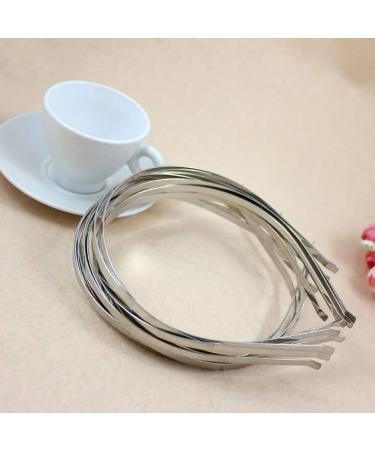 15 Pcs 5mm Metal Headbands Frames for DIY Crafts - Blank Tiara Base Hairband - Buy Online on GoSupps.com