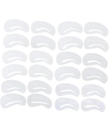 24pcs 6 Sets eyebrows shape eyebrow templates stencils Eyebrow stencils mold cosmetic card - Buy Online on GoSupps.com