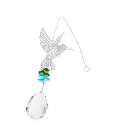 Zerodeko 1pc Crystal Pendant Decor Windchimes Unique Outdoor Stylish Car Pendant Children's Room