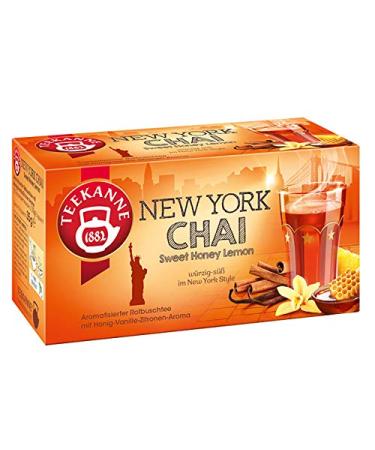 Teekanne New York Chai 12-Pack (12x35g) - Authentic Chai Tea for International Shipping - Buy Online on GoSupps.com