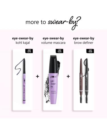 Plum Eye-Swear-By Matte Liner - Waterproof Quick-Drying 100% Vegan & Cruelty-Free - Buy 01 Black Internationally - Buy Online on GoSupps.com